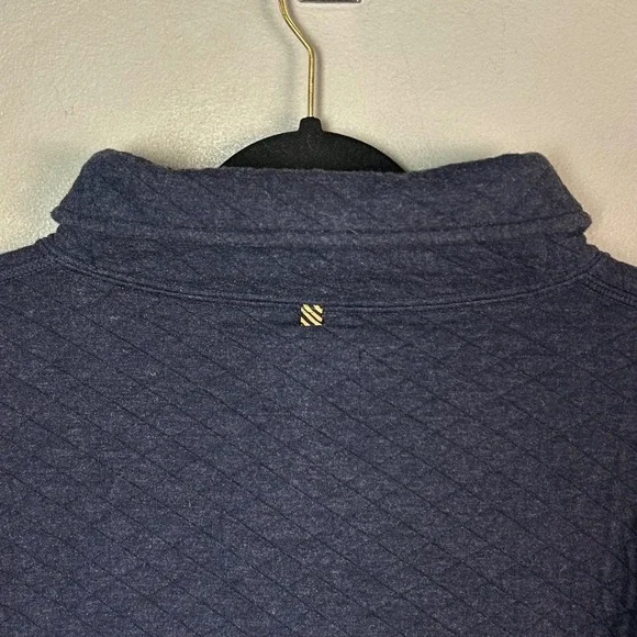 Billy Reid Shawl Collar Sweater XXL Navy Workwear Trim Fit Gentleman Elbow Patch - Picture 6 of 15